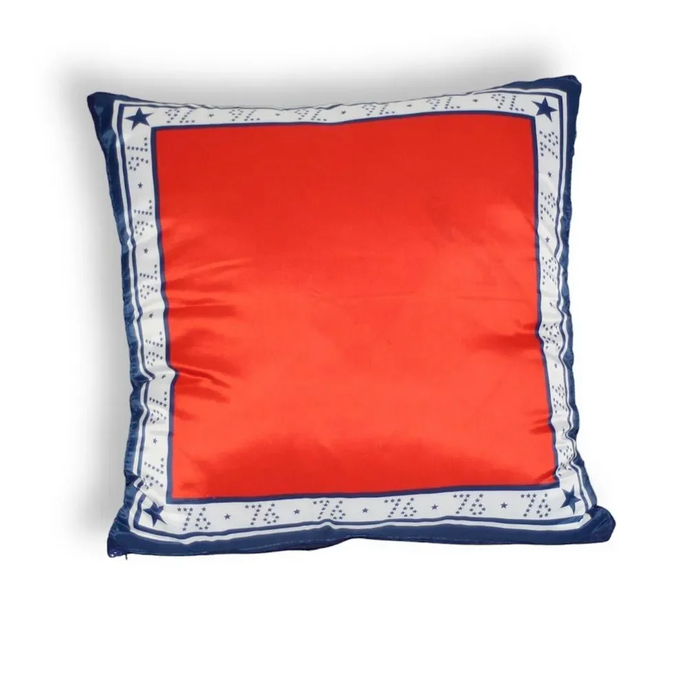 Americana Star Spangled 1976 Bicentennial Euro Accent Pillow NEW